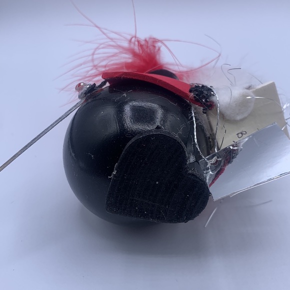 Handmade Kitsch Nut Cracker Ballet Toy Soldier Lightbulb Christmas Tree Ornament - Picture 7 of 8